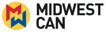 MIDWEST CAN CO logo.